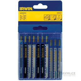 IRWIN sada listů do přímočarých pil pro řezání dřeva a kovu - T-stopka 10505817