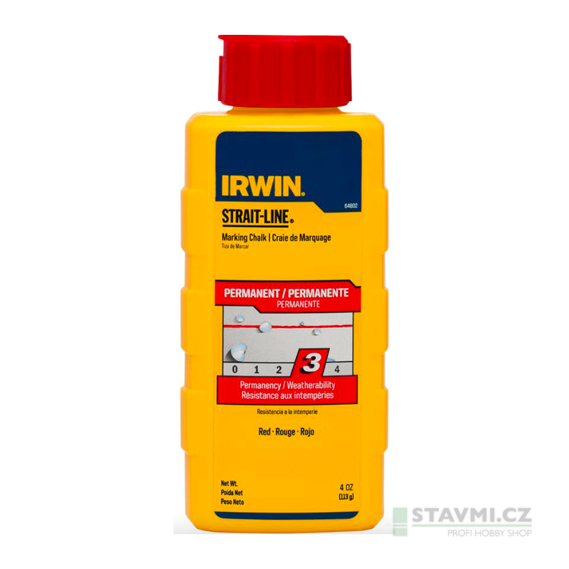 IRWIN Strait Line označovací křída - náhradní náplň červená 227g T64902