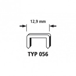 Wolfcraft Široké sponky do sponkovačky výška 8 mm 1200 ks 7177000