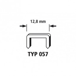 Wolfcraft Široké sponky do sponkovačky výška 8 mm 1250 ks 7192000