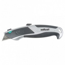 Wolfcraft profesionální nůž s trapézovou čepelí "Auto-Load" 4320000
