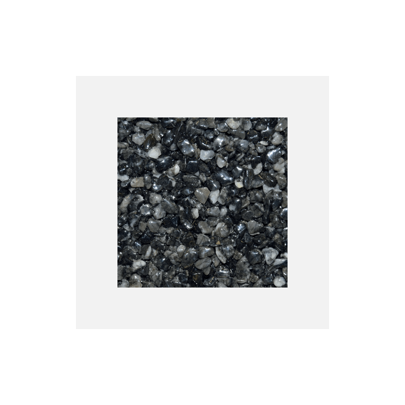 Den Braven Mramorové kamínky 3 - 6 mm, pytel 25 kg, černé - antracit