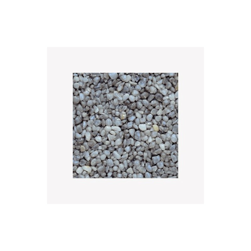 Den Braven Mramorové kamínky 3 - 6 mm, pytel 25 kg, šedé světlé