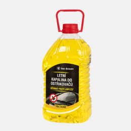 Den Braven Letní kapalina do ostřikovačů, PET láhev, 3 litry, žlutá