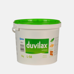 Duvilax L-58 lepidlo na podlahoviny, kbelík 5 kg, bílá