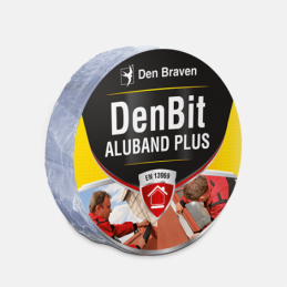 Den Braven Střešní bitumenový pás DenBit Aluband PLUS, 150 mm x 10 m, hliníkový