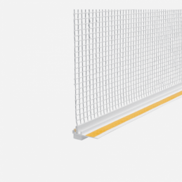 Den Braven Okenní profil pro zateplovací systémy s tkaninou 6 mm x 100 mm, 2,4 m