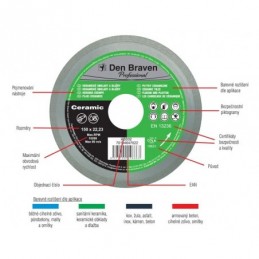 Den Braven DIA kotouč řezný PROFI MULTIMAT, 115 mm