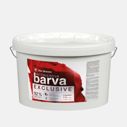 Den Braven Interiérová barva EXCLUSIVE, kbelík 15 kg, bílá