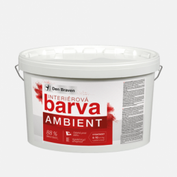 Den Braven Interiérová barva AMBIENT, kbelík 15 kg + 3 kg ZDARMA, bílá