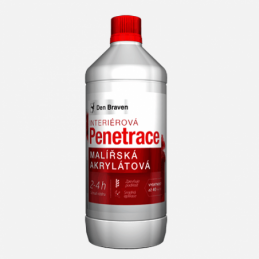 Den Braven Malířská akrylátová penetrace, láhev 1 litr