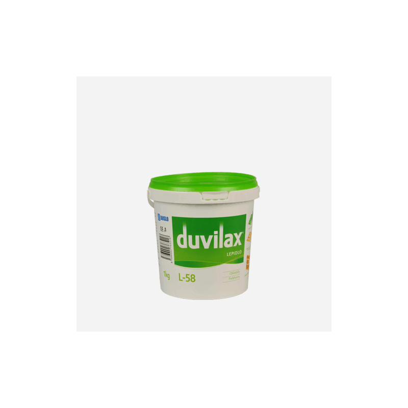 Duvilax L-58 lepidlo na podlahoviny, kelímek 1 kg, bílá