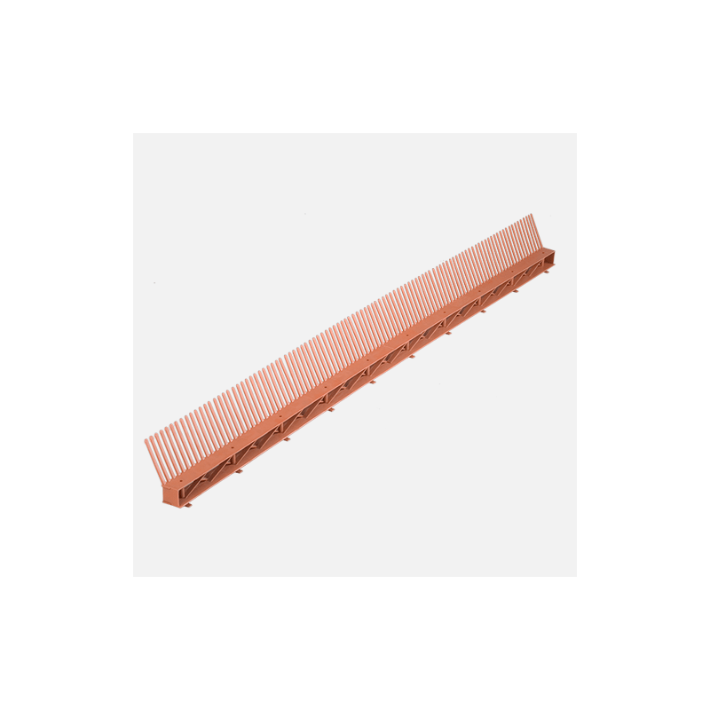 Den Braven Okapový hřeben s ventilační mřížkou COMB VENTI, 85 mm x 1000 mm, cihlově červený