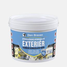 Den Braven Jednosložková hydroizolace EXTERIÉR, kbelík 2,5 kg, modrá
