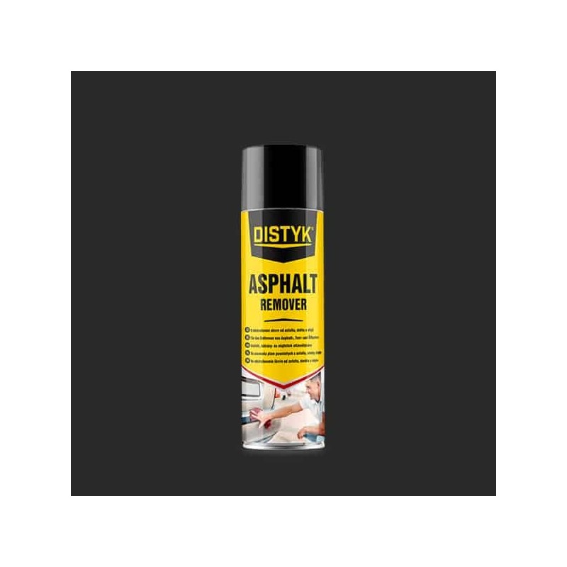 ODSTRAŇOVAČ ASFALTU Distyk / ASPHALT REMOVER, sprej 400 ml, transparentní