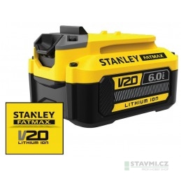 Stanley 6.0Ah baterie V20 SFMCB206-XJ