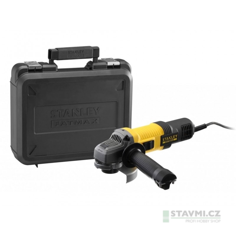 Stanley úhlová bruska 850 W pro kotouče Ø 115 mm FMEG210K-QS
