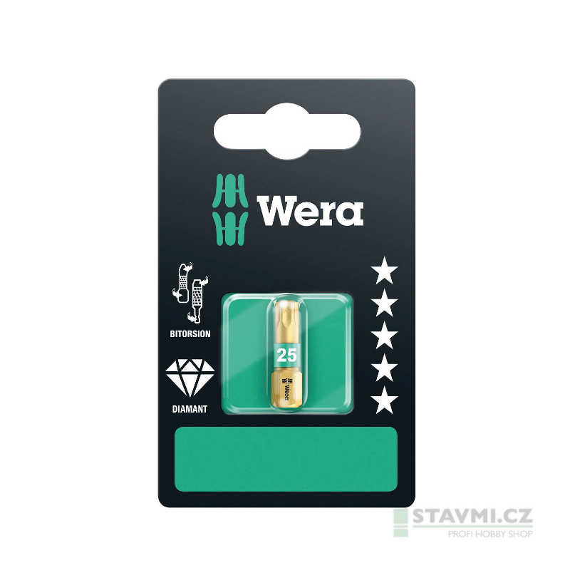 Wera TX 15x25 BIT TORX