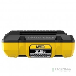 Stanley 54V V60 2,5Ah Baterie, Class 9 SFMCB6025-XJ