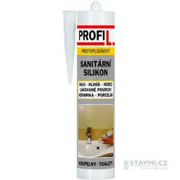 Soudal Profil Sanitární silikon bílý 270ml