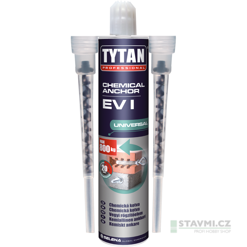 Tytan EV-I Polyesterová chemická kotva, bez styrenu, 300 ml, 10018181