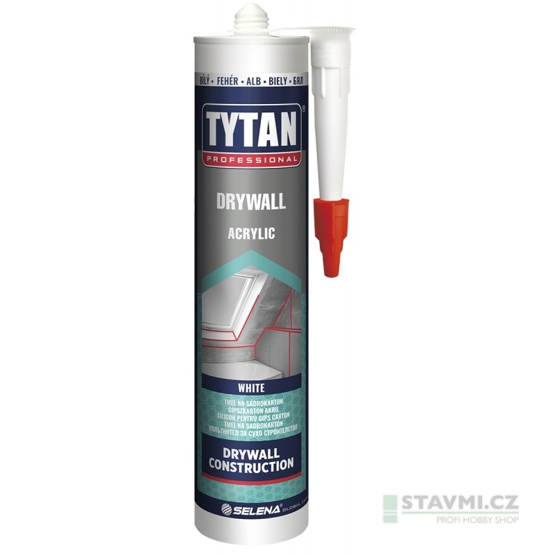 Tytan Tmel na sádrokarton, 280 ml, bílá 10043976