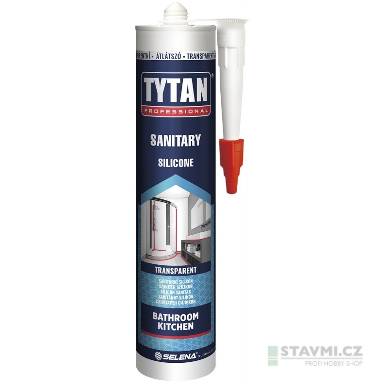 Tytan Silikon sanitární, 280 ml, šedý 10042131