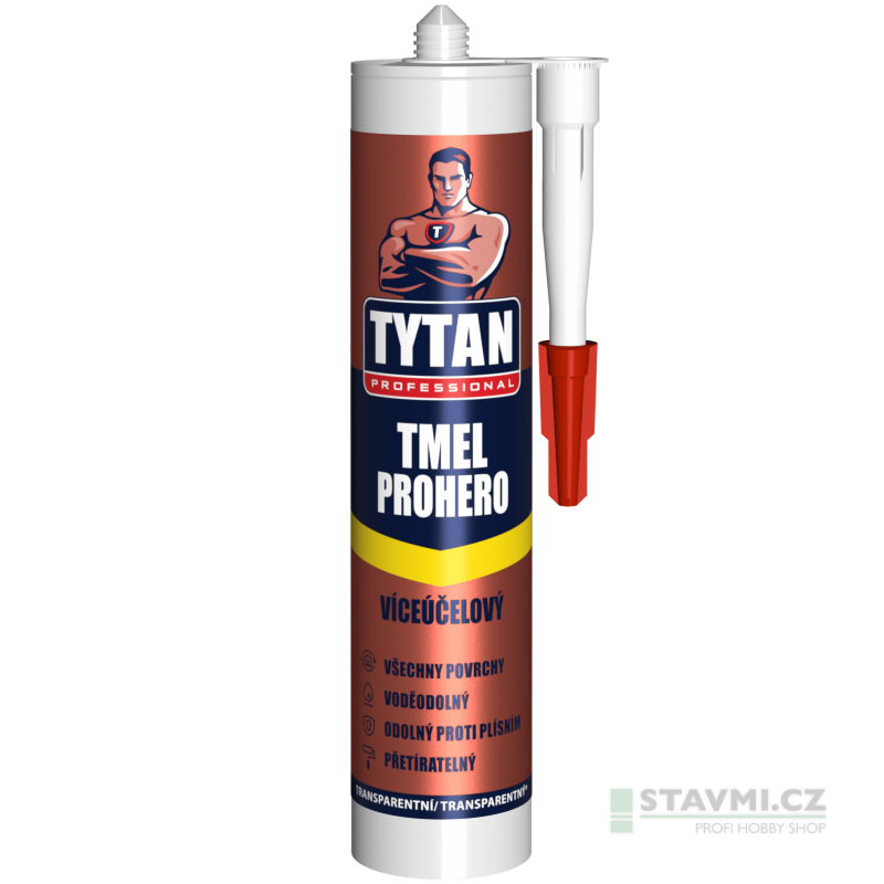Tytan PROHERO tmel, 280 ml, bílá 10048510