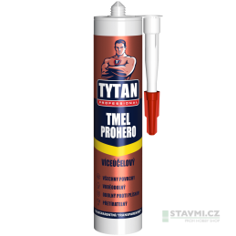Tytan PROHERO tmel, 280 ml, transparentní 10048510