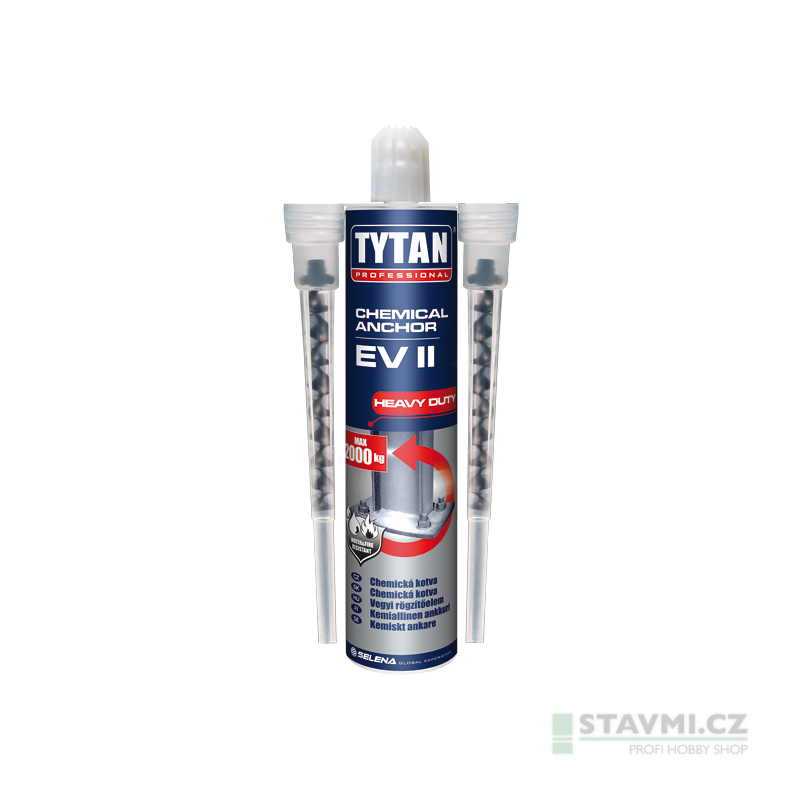 Tytan EV-II Vinylesterová chemická kotva, bez styrenu, 300 ml 10023343