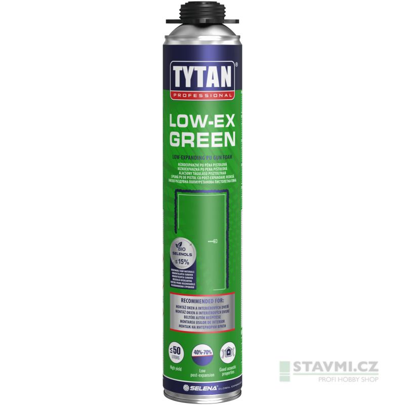 Tytan Low-EX Green, pistolová, 750 ml 10049726