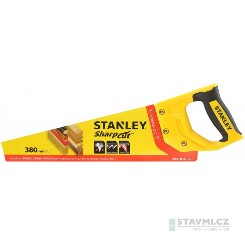 Stanley pila na dřevo OPP 7 TPI x 380mm STHT20366-1