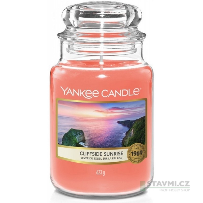 YANKEE CANDLE svíčka vonná Cliffside Sunrise 623g