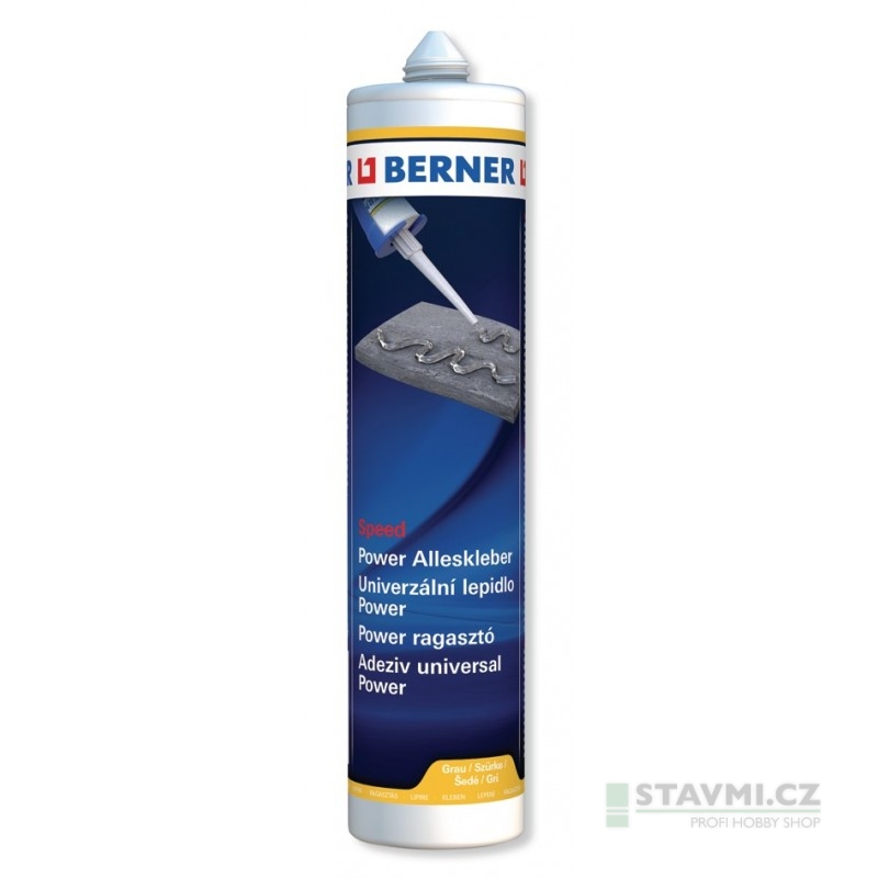 Berner lepidlo BERNERfix Speed bílá 290 ml 44197
