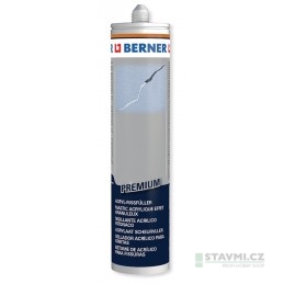 Berner akrylový štukový tmel Premium bílý 310 ml 372778