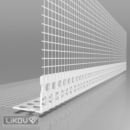LK PVC 100/2500/VERTEX/lišta rohová 2.5m, 115.1025.VT