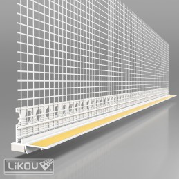 LS-US8L 1600/VERTEX/lišta okenní začišťovací s lamelou 1.6m