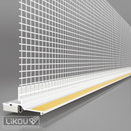 LS3-200 2400/VERTEX/lišta okenní začišťovací 3D 2.4m