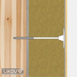 ejotherm STR H 06/120/izolační talířek s vrutem 100ks