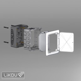 KUZ-VO elektroinstalační krabice pro ETICS
