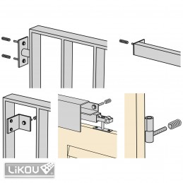 Eco-Fix G 080/120/280mm nosná konzole "L" pro ostění