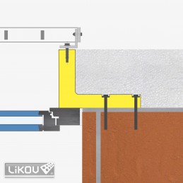 Eco-Fix G 140/120/280mm nosná konzole "L" pro ostění