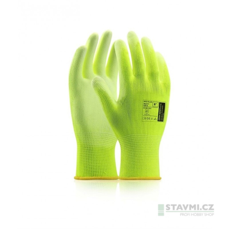 ARDON máčené rukavice ARDONSAFETY/BUCK žlutá