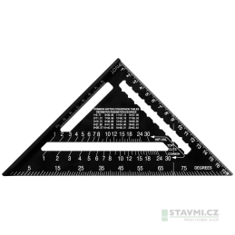 SOLA tesařský úhelník RS 30 černý 56160201