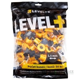 Levelys LEVEL+ sada pro obkladače 1,5 mm, 50 ks LS1900