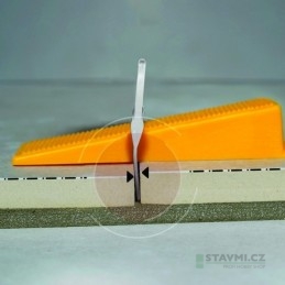 Levelys spony 1 mm, 100 ks transparentní SP1101
