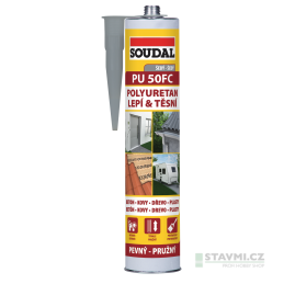 Soudal PU 50FC šedý 300ml