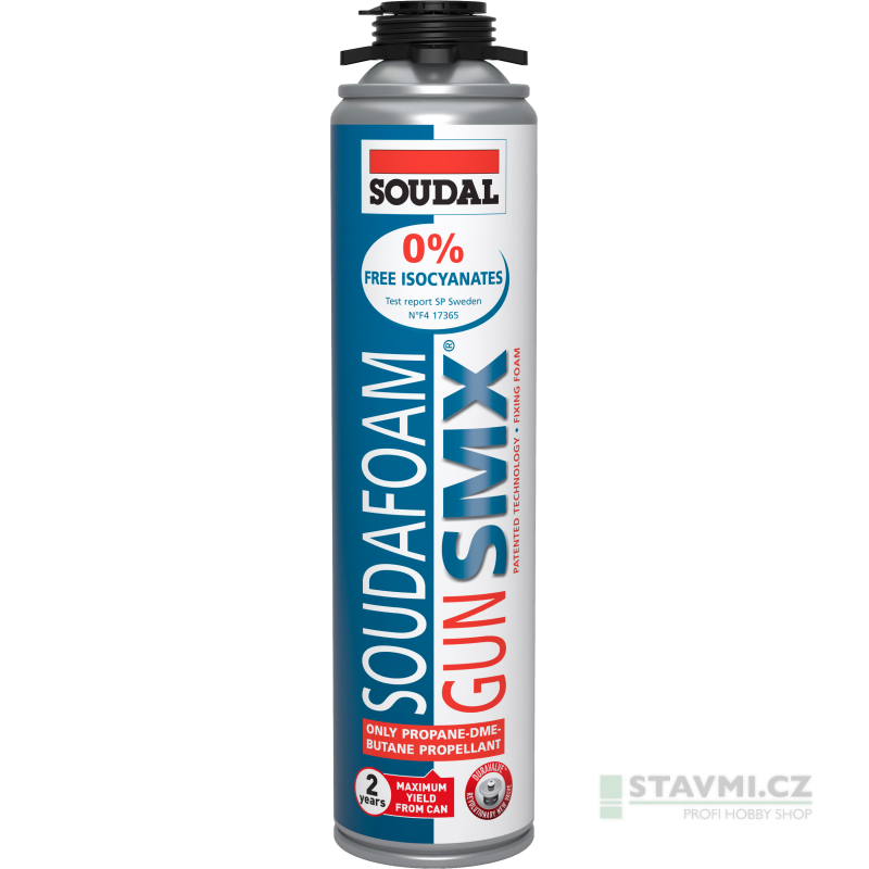 Soudal Soudafoam SMX pistolová 500 ml