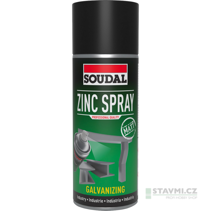 Soudal Zinc spray 400 ml