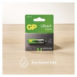 Alkalická baterie GP Ultra Plus AA (LR6), 4 ks